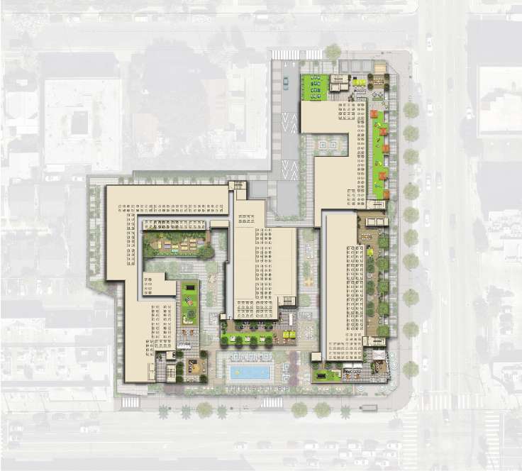 SUNWEST ROOF DECK FLOOR PLAN